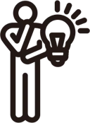 考えているアイコン