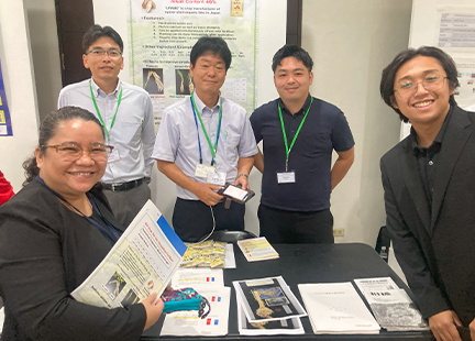 超異分野学会でのポスター発表の様子